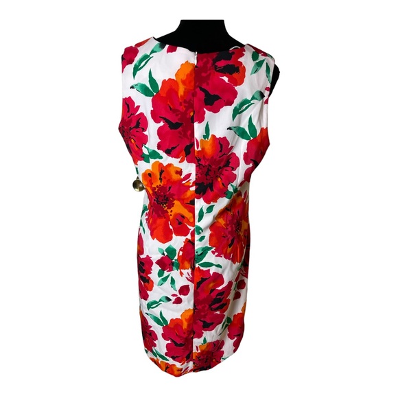 Ronni Nicole Floral Midi Spring/Summer Dress Size 14 - Picture 4 of 9